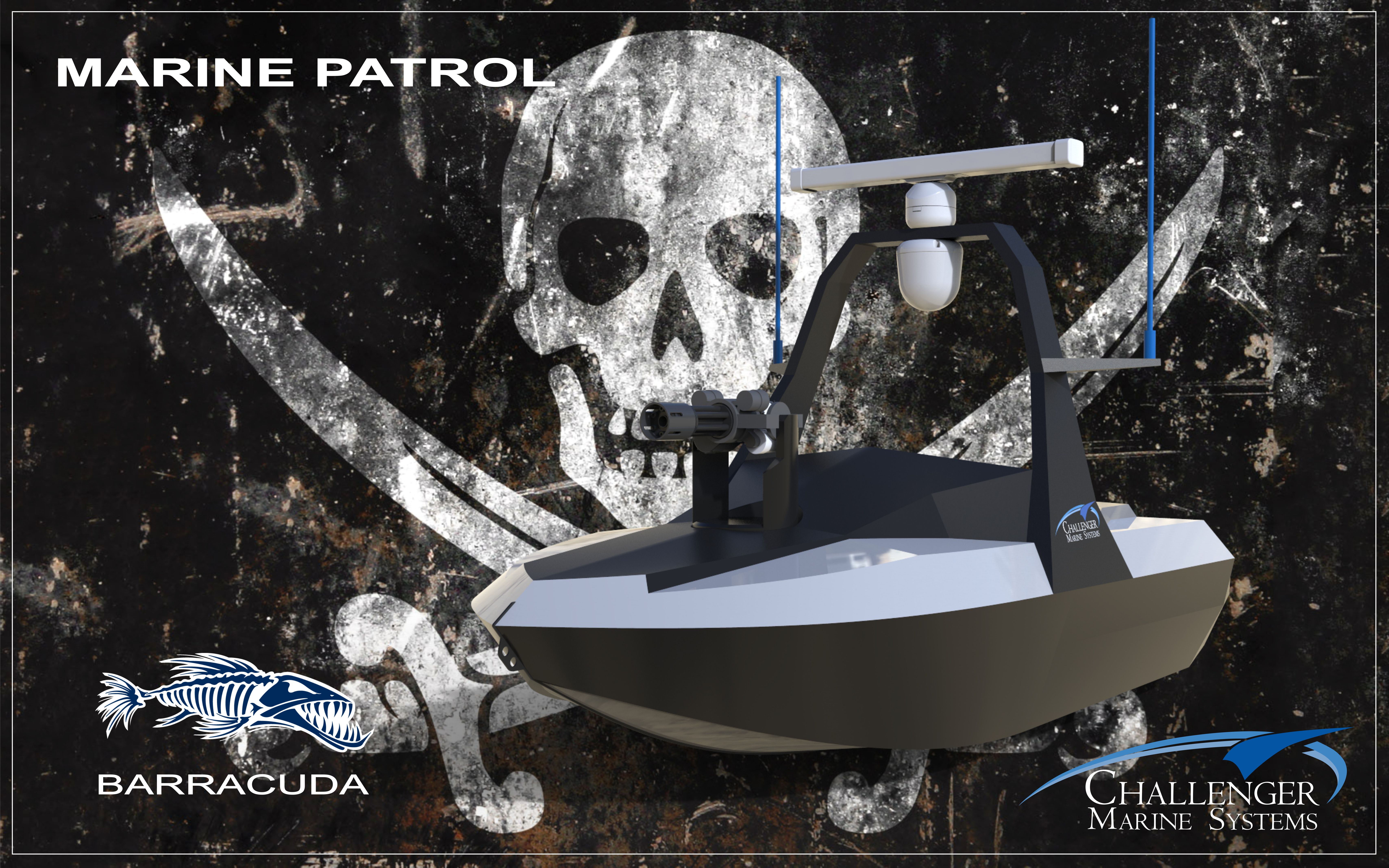 Challenger Marine Systems <p>CHALLENGER BARRACUDA USV SYSTEM</p>